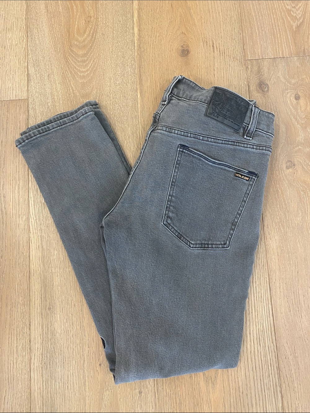 Volcom 2x4 Skinny Jeans - Gray